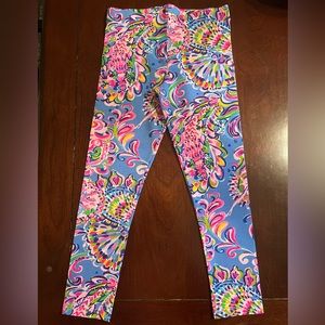 Lilly Pulitzer Girls’ Printed Leggings, Size M(6/7)